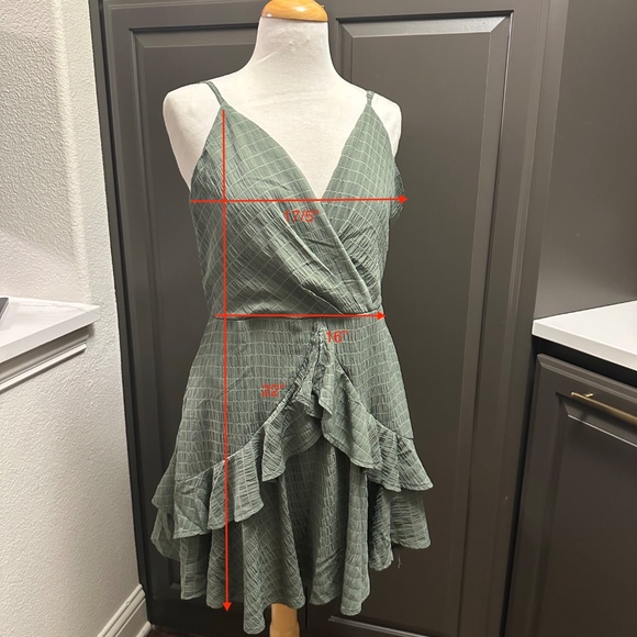Altered State Green Sundress-Size XL - Picture 8 of 8